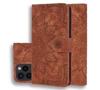 KXQYIKYI Étui à Portefeuille Flip pour iPhone 15 Pro Max / 15 Pro / 15 Plus / 15, Couvercle de Fermeture magnétique avec Support de Carte Soft Shockroping Le Cuir étoile, Violet, 15 Plus