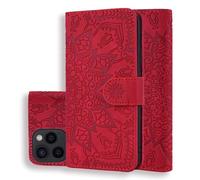 KXQYIKYI Étui à Portefeuille Flip pour iPhone 15 Pro Max / 15 Pro / 15 Plus / 15, Couvercle de Fermeture magnétique avec Support de Carte Soft Shockroping Le Cuir étoile, Violet, 15 Plus
