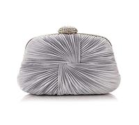 KXQYIKYI Femmes Sacs de soirée Satin Diamonds Day Clutch Golden Righestones Banquet Femelle Small Sacs (noir)