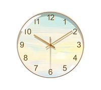 KXQYIKYI Horloge Murale Restaurant Horloge Murale Créative Moderne Décoration Murale Intérieure Minimaliste Silencieuse Et Belle Horloge Décor (Taille : 10inch)