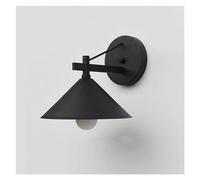 KXQYIKYI Lampe Murale Antique Iron Art cône Applique Murale américaine de la lumière Murale étanche extérieure e27 Lanterne Murale éclair