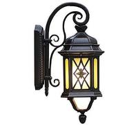 KXQYIKYI Lampe Murale extérieure à château rétro Chinois Lampe extérieure étanche en Aluminium en Aluminium Traditionnel de Style Japonais