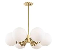 KXQYIKYI Lampe Murale Golden Mur Gnonce Light - Appliques murales en Laiton avec Nuance de Globe de Verre, Appliques à LED Éclairage Mural Éclairage de vanité