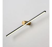 KXQYIKYI LED Linear Mur CONCE MINIMALI ng Noir Adj Freofet Wall Wash Lamp Indoor, G Room Fond Mur Lights Long Rip Appiculce