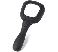 KXQYIKYI Loupe d'écran Surface de Fausse lumière portative avec Six loupes éclairées carrées pour Lire la poignée Loupe en Spray de Peinture en Caoutchouc avec lumière LED Double Le Confort