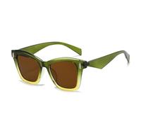 KXQYIKYI Lunettes de soleil carrées pour femmes mode vintage lunettes de soleil féminines nuances UV400 hommes luxe