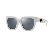 KXQYIKYI Lunettes de soleil de luxe pour femmes, lunettes de soleil carrées blanches, vintage, tendance, surdimensionnées, lunettes féminines