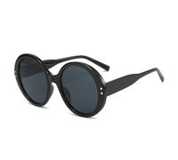 KXQYIKYI Lunettes de soleil rondes pour femme rétro rose surdimensionné lunettes de soleil vintage mode plein air conduite nuances