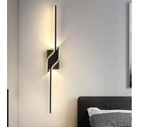 KXQYIKYI Lustre en Aluminium LED Vanity Lighting Ayémorrages Lumières de Salle de Bain, Simple Linear Wall Sconce Lights intérieure Lampe Moderne pour Chambre à Coucher, Couloir, Salon