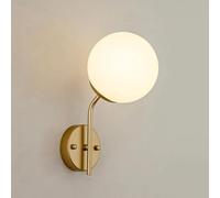 KXQYIKYI Miroir Light Bedside Mur Light Lire Ligh Gold Globe Bains de Salle de Bain Vanité Murce Murce Multifonction Halway Bathroom Vanity Mirror Headlight