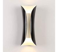 KXQYIKYI Mur Light Creative Reel 2 Light Mall Lighttures Modern Simplicity Metal Mall Lamp Wall Sconce Nordic Restaurant Living Room Aisle Corridor Balcony Wall Lantern Lantside Decor Lampe (Blanc)
