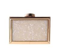KXQYIKYI Patch perlé en acrylique sac de soirée robe de soirée Banquet Clutch Tilt Sac 8115