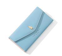 KXQYIKYI Portefeuille Femme, Grande Capacité Trifold Multi Carte Portefeuille Embrayage Téléphone Chéquier Organisateur Zippe Porte-Monnaie (Blanc Cassé)