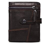 KXQYIKYI Portefeuilles Portefeuille en Cuir mâle Femelle avec Poche de Poche à Monnaie Courte de Carte de crédit Portefeuille Cuir