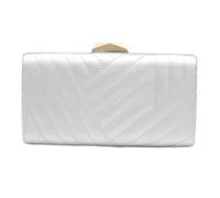 KXQYIKYI Sac à dîner en cuir brodé Sac de messager simple Sac à main à rayures tissées Sac à main (D)