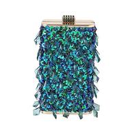KXQYIKYI Sac à dîner en perles pour femmes Boîte à main dure petit sac carré Sac de robe de femme