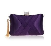 KXQYIKYI Sac à main tendance à pompons pour femme, sac à main pour femme, fête, mariage, soirée, sac à main pour téléphone (D), E, As the picture shows