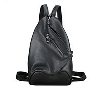 KXQYIKYI Sac de poitrine pour homme Messenero décontracté doux en plein air sur le dos.