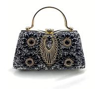 KXQYIKYI Sac pour femmes Sac à dîner incrusté de diamant Sac à main brillant Robe Socialite Evenage Wear Sac