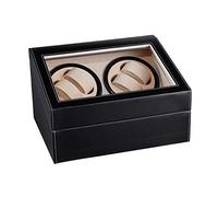 KXQYIKYI Spinner Winding Box Watch Winders - 4 + 6 Boîte de Montre Automatique Haut de Gamme PU Leather Montres Bijoux de Stock