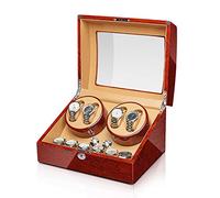 KXQYIKYI Spinner Winding Box Watch Winders - Boîte de Rangement de Montre en Palissandre en Bois d'aliélé