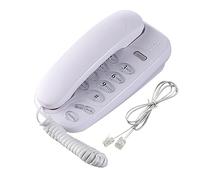KXT-580 Téléphone fixe mural portable à suspendre pour la maison, le bureau, l'hôtel, les spas, les spas, les téléphones fixes fixes de bureau avec lumière d'appel