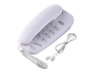 KXT-580 Téléphone fixe mural portable à suspendre pour maison, hôtel, spas, téléphone fixe fixe avec lumière d'appel