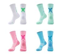 KXUIJCC Séchage rapide Chaussettes De Sport Respirant Serviette Pression Chaussette Bas Chaussettes De Cyclisme Course, Set 2, Taille Unique