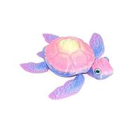 KXWDKJ Fidgets imprimés 3D Jouet imprimé 3D Tortue de mer en PLA pour la maison, le bureau, la décoration d'aquarium, aménagement paysager (Rainbow01)