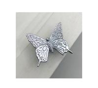 KXWDKJ Poignées d’Armoire Vintage Poignées de Commode Antiques en Alliage de Zinc Forme Papillon pour Commode Tiroir Placard Meuble Penderie Poignées de Porte-Bright Chrome||M||12pcs