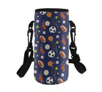 Kxyudcn Manchon polyvalent pour bouteille d'eau avec sangle pour garçons gym extérieur, Sports, Taille unique, Ensemble cartable