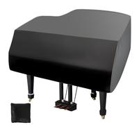 KY-HUAEN Housse de protection robuste pour piano à queue 600D imperméable à l'eau, à la poussière, à la crème solaire et aux rayures - Housse de piano (S-162,9 cm)