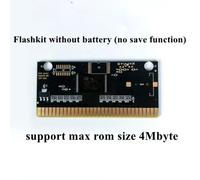 KY Technology MD FlashKit carte réinscriptible Electroless or carte PCB pour Sega Megadrive Genesis cartouche de Console de jeu vidéo savePCB Custom shell