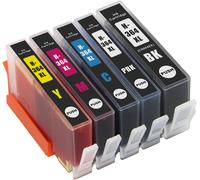 KYAOAYO-1 Ensemble De 5 Cartouches D'Encre À Remplacer 364 Xl Compatible/Non-Oem Pour Photosmart Imprimantes (5 Encres)
