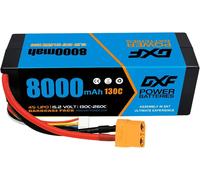 KYAOAYO-1 Paquet Batterie Lipo 4S Haute Performance Pour Modèles Rc - Lipo 4S 8000Mah 15.2V 130C Xt90 - Compatible Slash, E x,Rustler, Stampede,Kyosho, Axial, Ecx - Batterie Lipo 4S Pour Une Puissanc