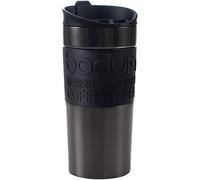 Kyaoayo-11068-380s Travel Mug Tasse De Voyage Sous Vide, 0,35 L, Couvercle Rabattable, En Bronze À Canon, Étanche, Lot De 1, Gris Métallisé