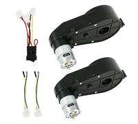 Kyaoayo (12V 40000RPM RS550 × 2) Moteur électrique, moteur électrique pour voiture, jouet pour enfants, moteur électrique avec boîte de vitesses, pour enfants avec roues électriques.