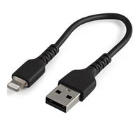 KYAOAYO-15Cm Usb To Lightning Cable Apple Mfi Certified - Black