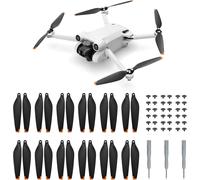 Kyaoayo-24 Pièces Hélices Mini 3 Pro En Pc, Hélices De Drone Compatible Avec Dji Mini 4 Pro/3 Pro, Hélices De Rechange À Faible Bruit Avec 36 Vis Et 3 Tournevis, Accessoires De Drone Pour Mini 3 Pro,-