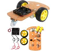 Kyaoayo-2wd Motor Smart Car Chassis For Arduino- With 2 Gear Motor And Battery Box-Aptofun