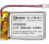 KYAOAYO-3.7V Li-Ion 502030 Batterie 250Mah Lipo Batterie Rechargeable Lithium Polymère Ion Batterie Avec Connecteur Jst