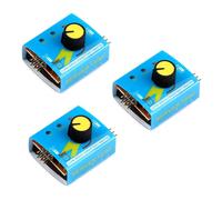 Kyaoayo-3pcs Rc Servo Tester 3ch Numérique Multi Ecs Cohérence Contrôleur De Vitesse Vérificateur Réglage Appareil À Gouverner Testeur Ccpm Master Pour Rc Hélicoptère Voiture Bateau-Sanag