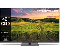 KYAOAYO-43 Pouces (109Cm) Qled Zentraler Standfuß Google Smart Tv, Wi-Fi,Dolby Audio, Hdr10, Bluetooth 5.1, Triple-Tuner (Câble/Satellite/Antenne), Hdmi, Ci+, A+ Panneau - 43Qg5C14