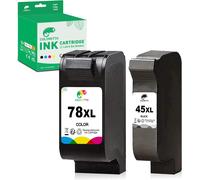 KYAOAYO-45Xl 78Xl Cartouches D'Encre Remanufacturées Pour Cartouche 45 78 Xl Pour Deskjet 952C 959C 960C 960Cse 960Cxi 970Cse 970Cx 970Cxi 980C 980Cxi Photosmart 1000 1100 1115 1215 Imprimante