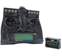 Kyaoayo-500501004 Fs Reflex Stick Multi Pro Lcd 2,4 Ghz - Système De Télécommande À 14 Canaux, Télécommande Avec Récepteur Pour Modèles Réduits De Véhicules Tels Que Voitures Et Bateaux Rc-Sanag