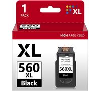 KYAOAYO-560 Cartouches Xl, Pg 560 Xl Noir Remplacement Pour Canon Cartouches D'Impression 560 Pour Pixma Ts5350 Ts5350A Ts5350I Ts5351 Ts5351A Ts5352 Ts5352A Ts5353 Ts7450 Ts7450A Ts7451(1 Noir)