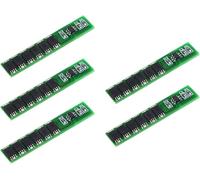 KYAOAYO-5Pcs 1S 15A 3.7V Li-Ion Lithium Lion Battery Protection Board Bms Pcm