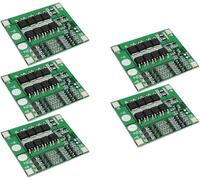 KYAOAYO-5Pcs 3S 25A Li-Ion 18650 Bms Pcm Battery Protection Board With Balance Bms Pcm