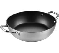 Kyaoayo-606860 Grandchef Casserole À Fond 2 Poignées, Diamètre De 30 Cm, Aluminium, Noir