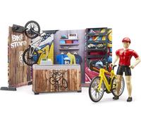 Kyaoayo-63120 - Boutique De Vélo Bworld Avec Vélo De Course, Vtt, Atelier, Équipement, Outils, Comptoir De Vente-Bruder